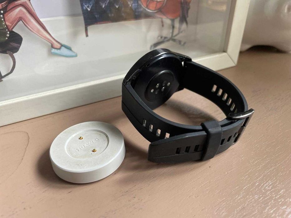 Smartwatch Huawei Watch GT 2 Black (46mm) – Funcții de Top (Apeluri, GPS, Sănătate)