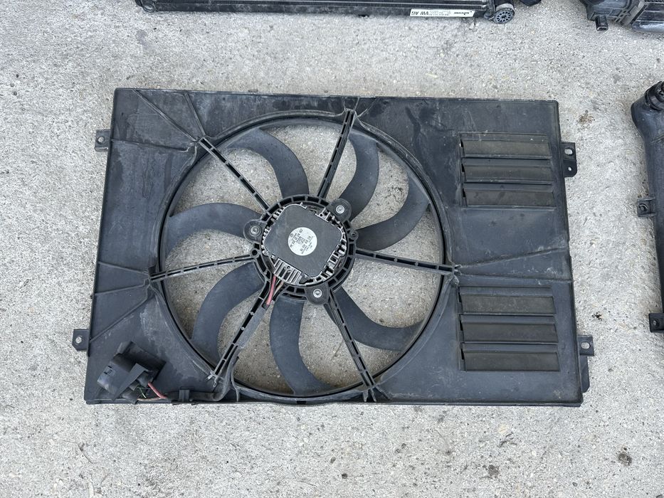 Перка с дифузьор,Воден рад.,Радиатор А/С,Кулер за Шкода Йети 1.6tdi