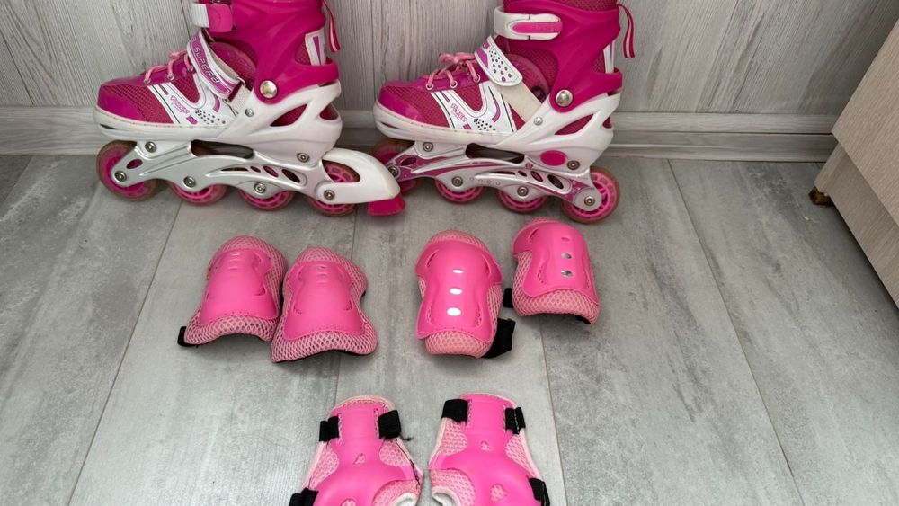 Ролики детские с щитками