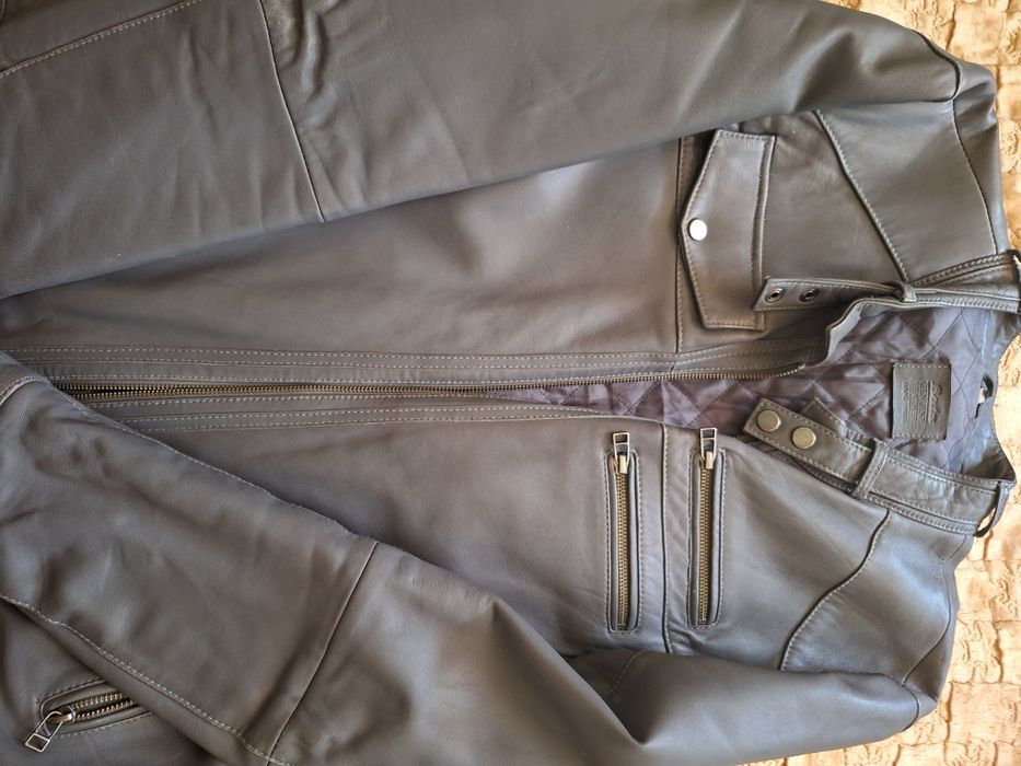 Куртка кожаная мужская.