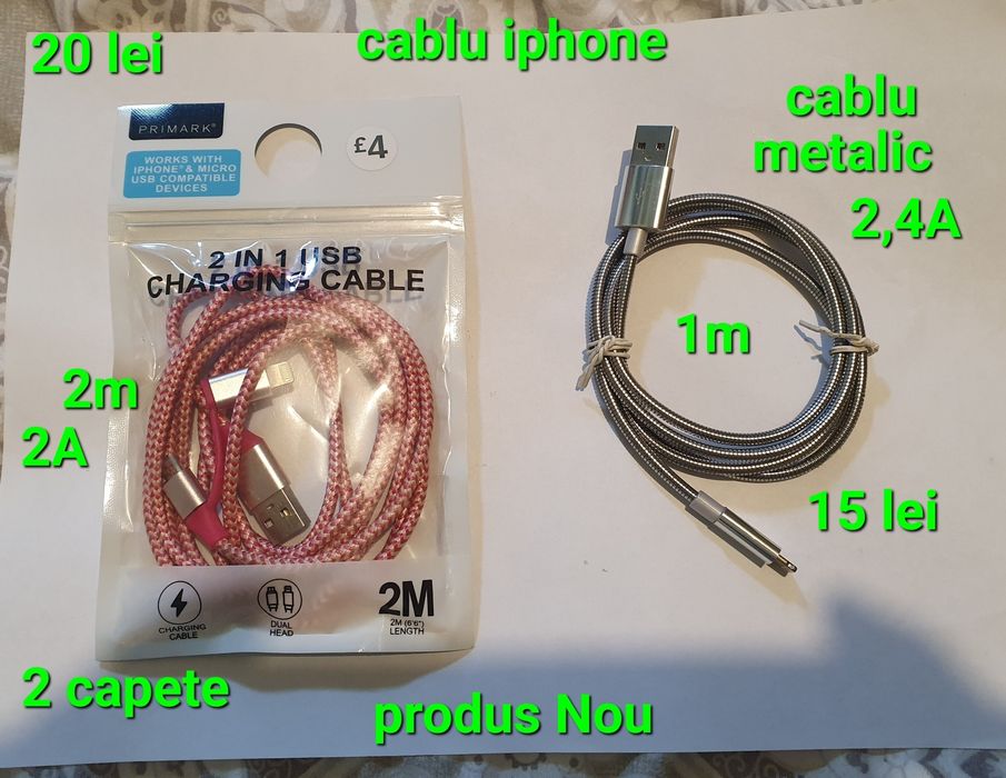 Cabluri USB diferite modele