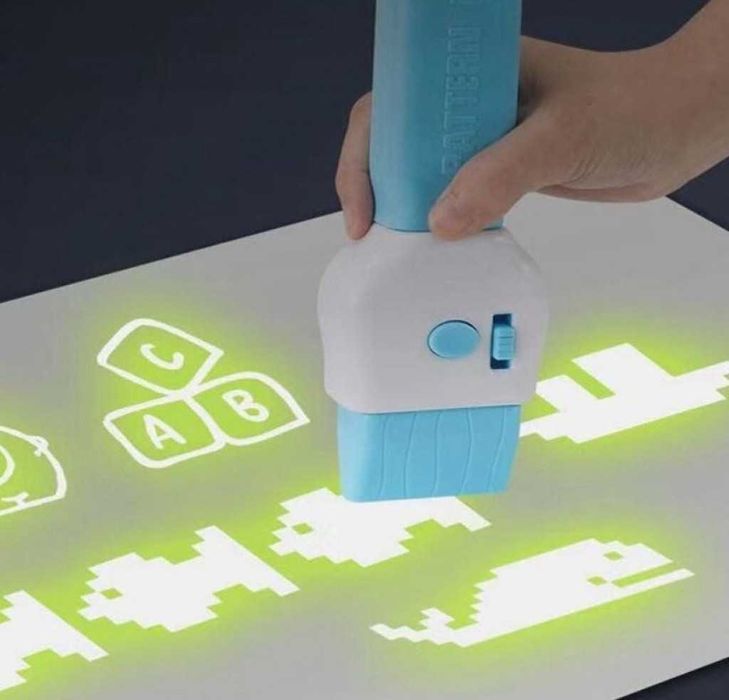 Четка с флуоресцентна светлина – Идеален комплект за малки художници