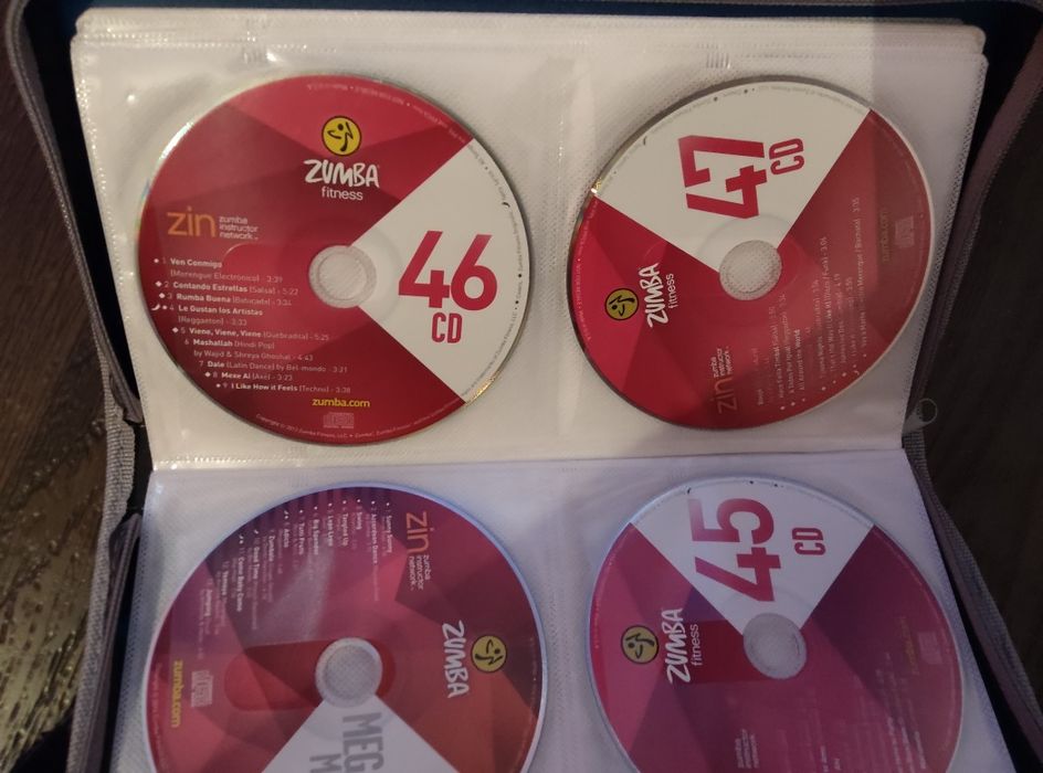 Оригинални Зумба дискове - 28 CD +1 DVD (ZIN & Mega Mix)