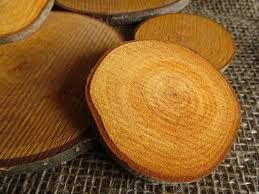 Деревянные кругляши.