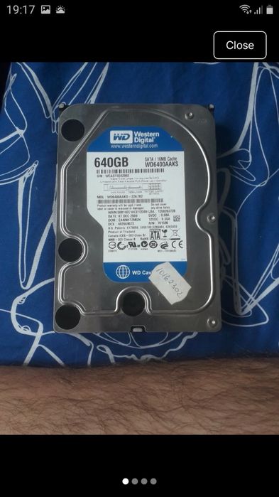 HardDisk WD Caviar Blue WD6400AAKS