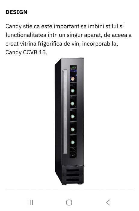 Vand racitor de vinuri