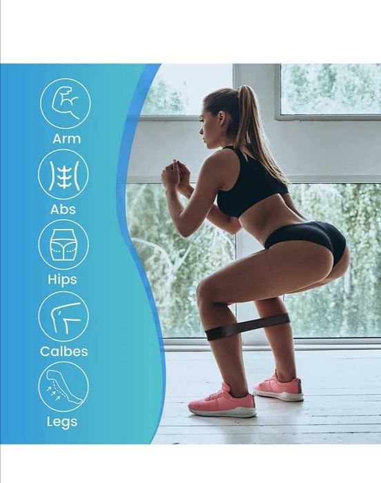 Комплект ластици за тренировка 5 броя