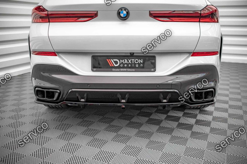 Prelungire bara spate Bmw X6 M-Pack G06 2019- v1 Maxton Design