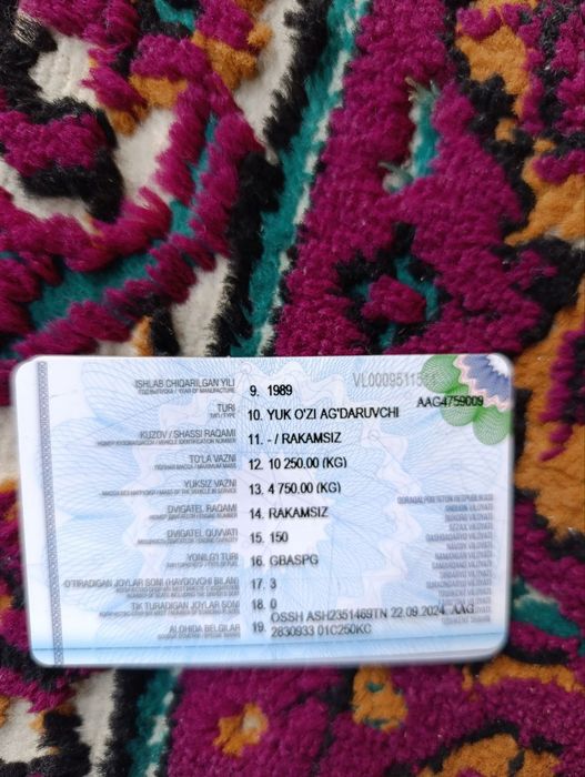 Zil sotiladi holati alo