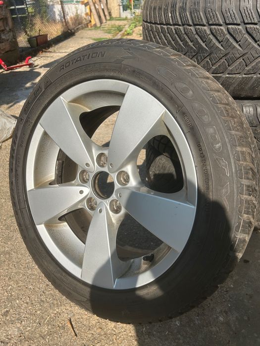 Джанти с гуми за BMW 225/50/17 зимни
