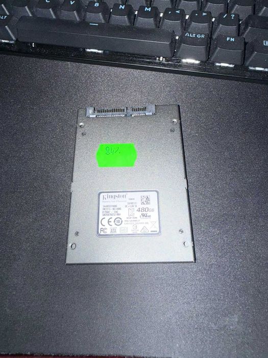 SSD Kingston 480gb - 84% health