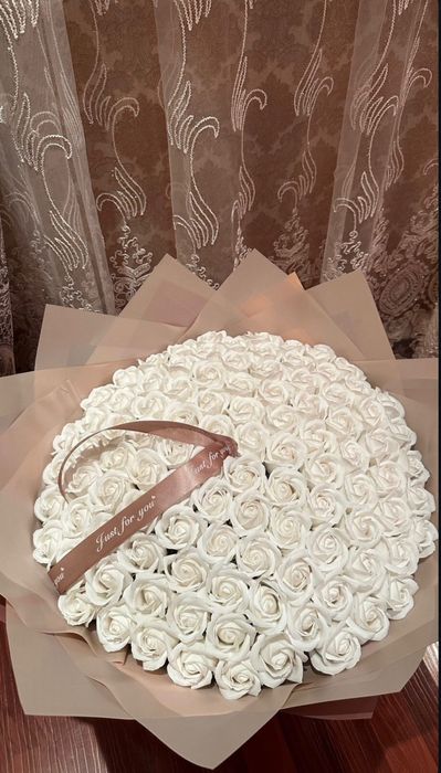 101 Роза 51Роза Букет Тюльпаны Гүлдер Цветы Алматы Доставка