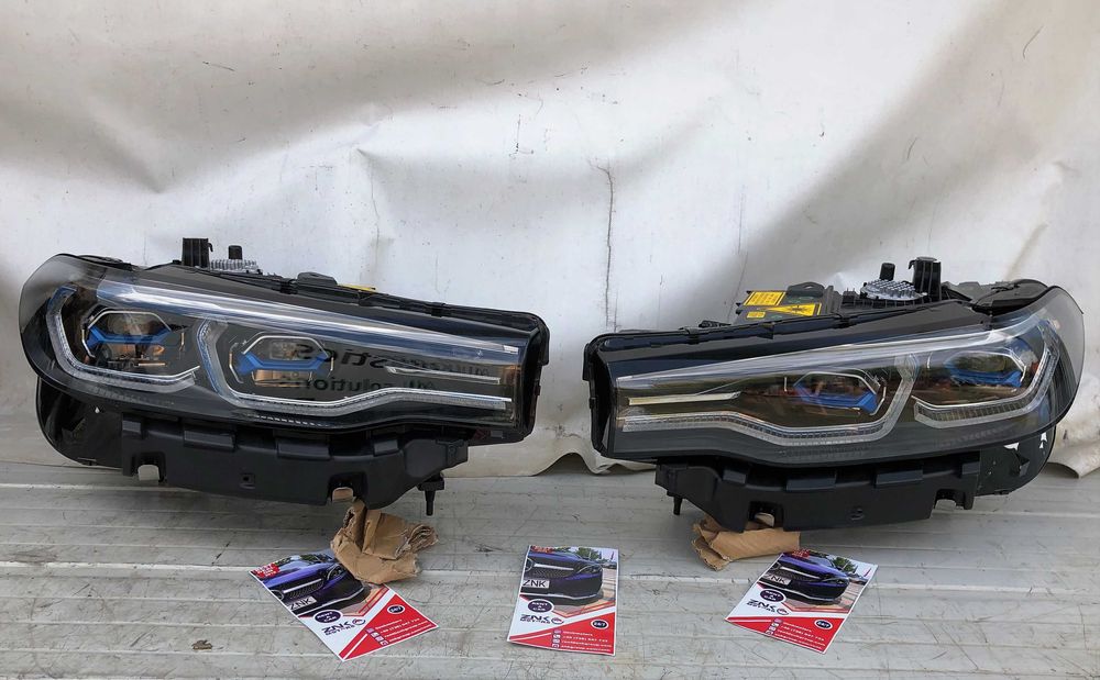 BMW X7 G07 set faruri laser far stanga dreapta kit airbag plansa bord