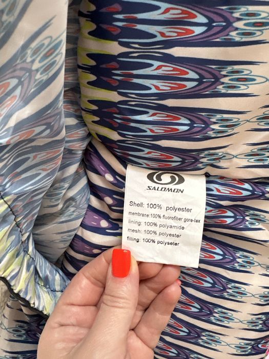 Куртка salomon размер s,m