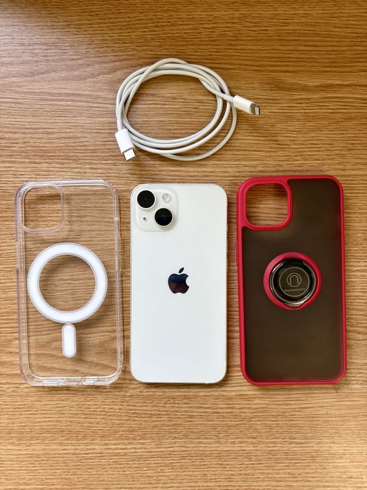 ‼️ Iphone 14 stare excelentă | baterie 93% | 2 huse + cablu