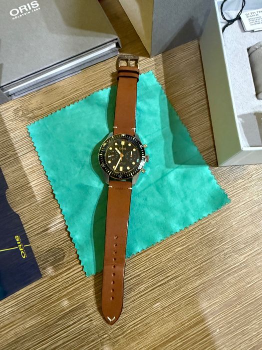 Oris divers sixty five chronograph 43 mm