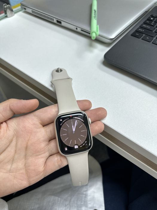 Iwatch 8 45mm orginal 98% karobka zaryadkasi bilan