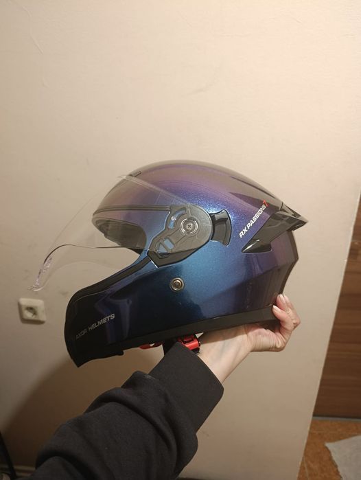 Новый шлем для мопеда