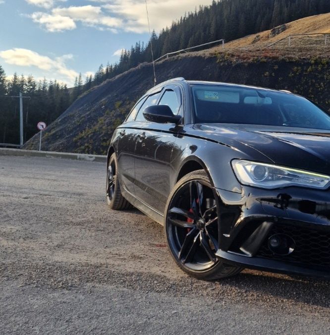 Vand jante cu tot cu cauciucuri de vara A6 OEM model Rs6