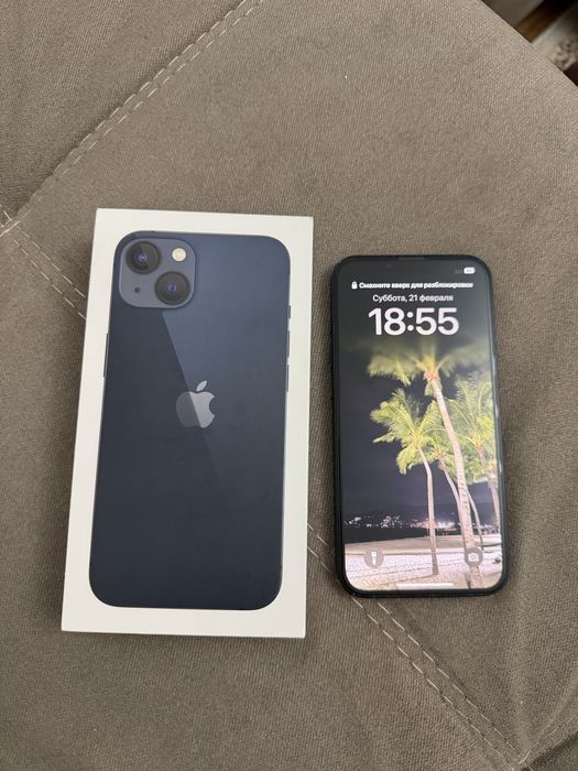 Iphone 13 синий 256g