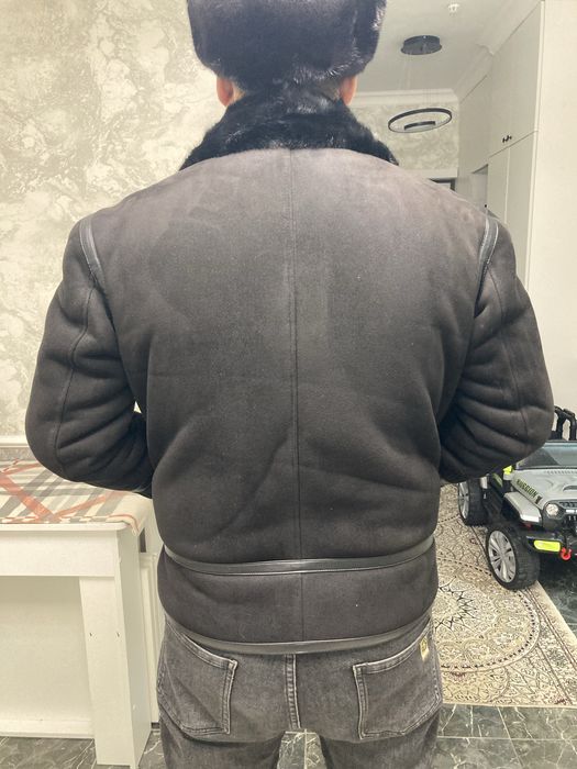 Мужская дубленка б/у