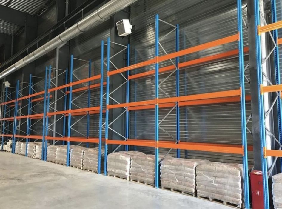 Rafturi metalice industriale depozitare 62x8