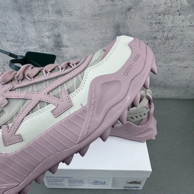 Adidasi // Off White Odsy 1000 \\ Pink / Premium