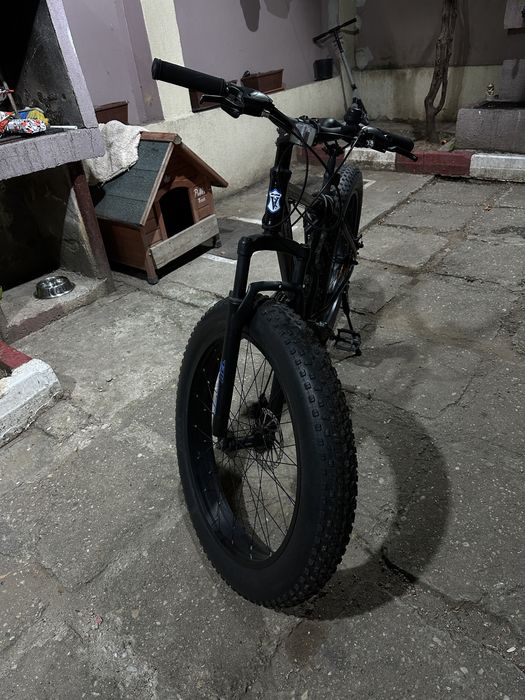 Bicicleta cu roti groase