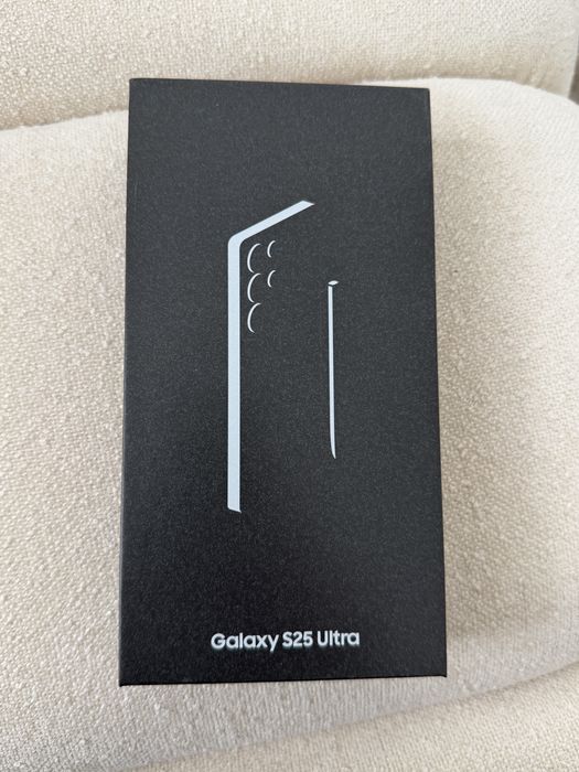 Galaxy S25 ultra 256GB, titanium whitesilver
