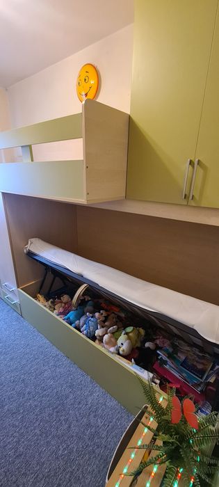 Mobila etajata copii , cu 2 paturi