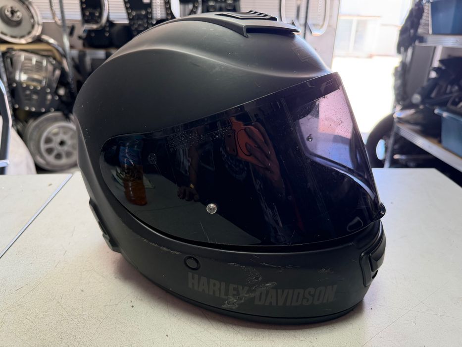 Оригинална Каска за мотор Harley Davidson Boom с вграден интерком Bluetooth / размер M