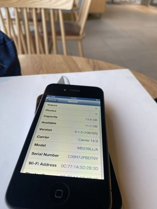 iPhone 4S 16Gb Black