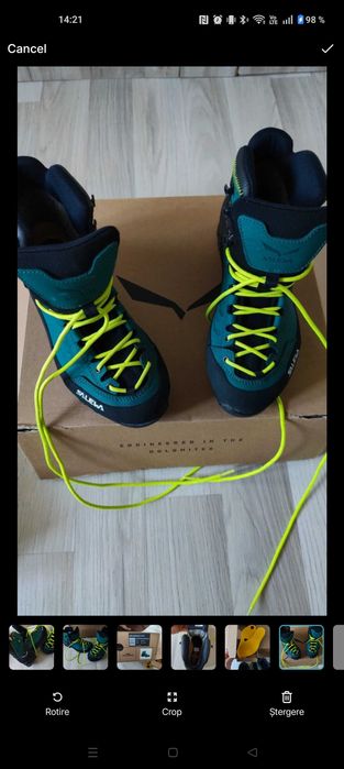 Bocanci trekking dama Salewa Rapace GTX