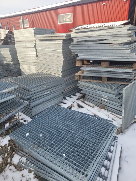 Grătare zincate pentru podețe