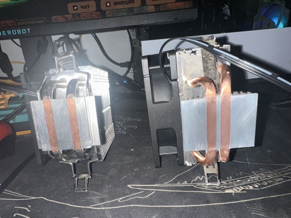 Продам два башенных куллера для процессора