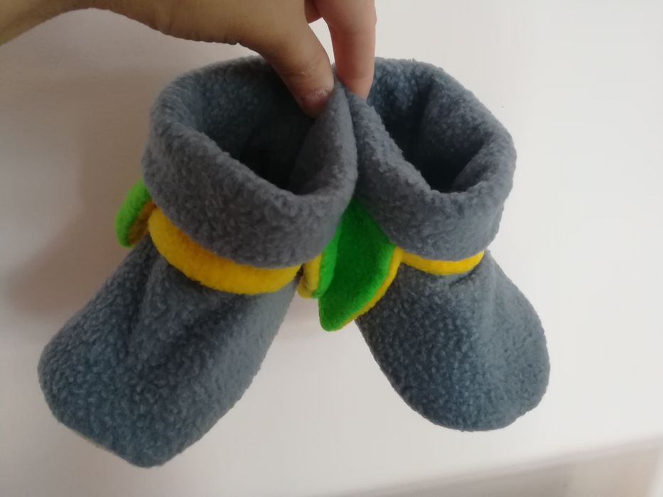 Текстильные домашние угги