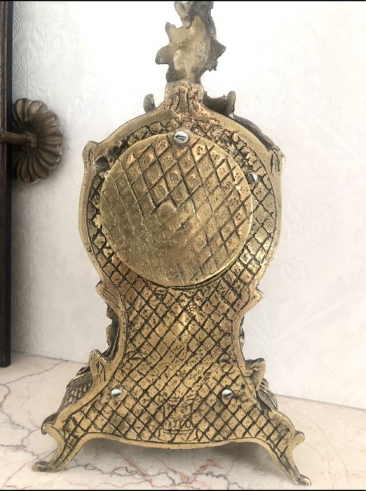 Часы каминные Иран латунь- бронза