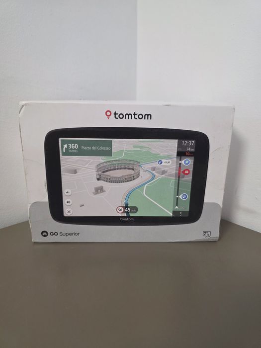 Sistem de navigatie TomTom GO Superior 7", Wi-Fi integrat, TomTom Traffic, World map, SIGILAT