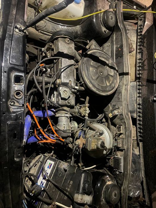 Ваз 2109 черная после ДТП