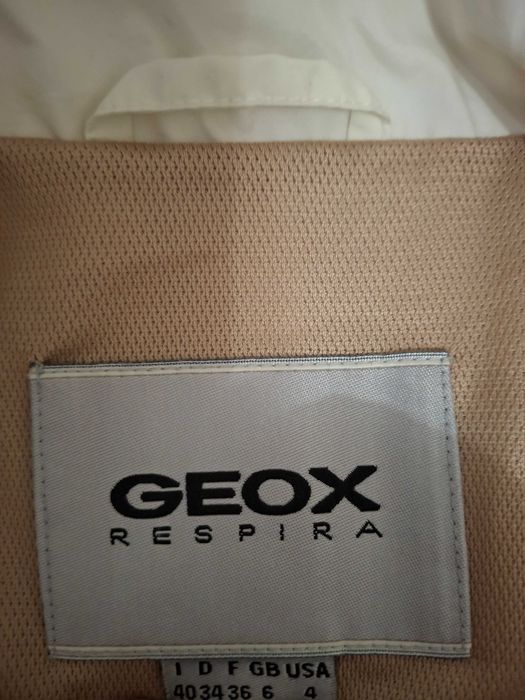 Geaca Geox white
