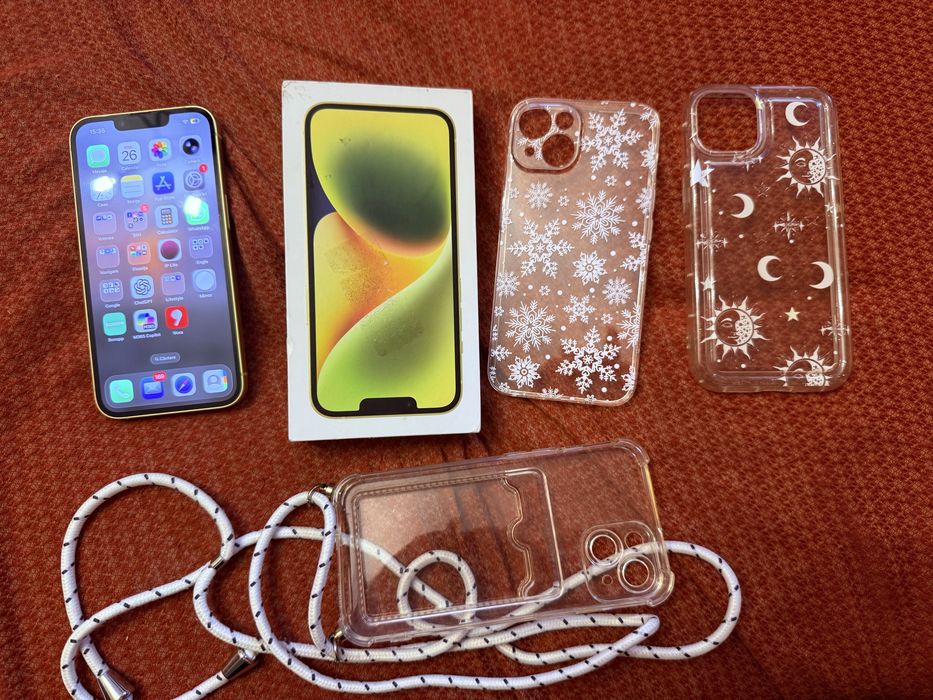 Iphone 14 la cutie, baterie 85%