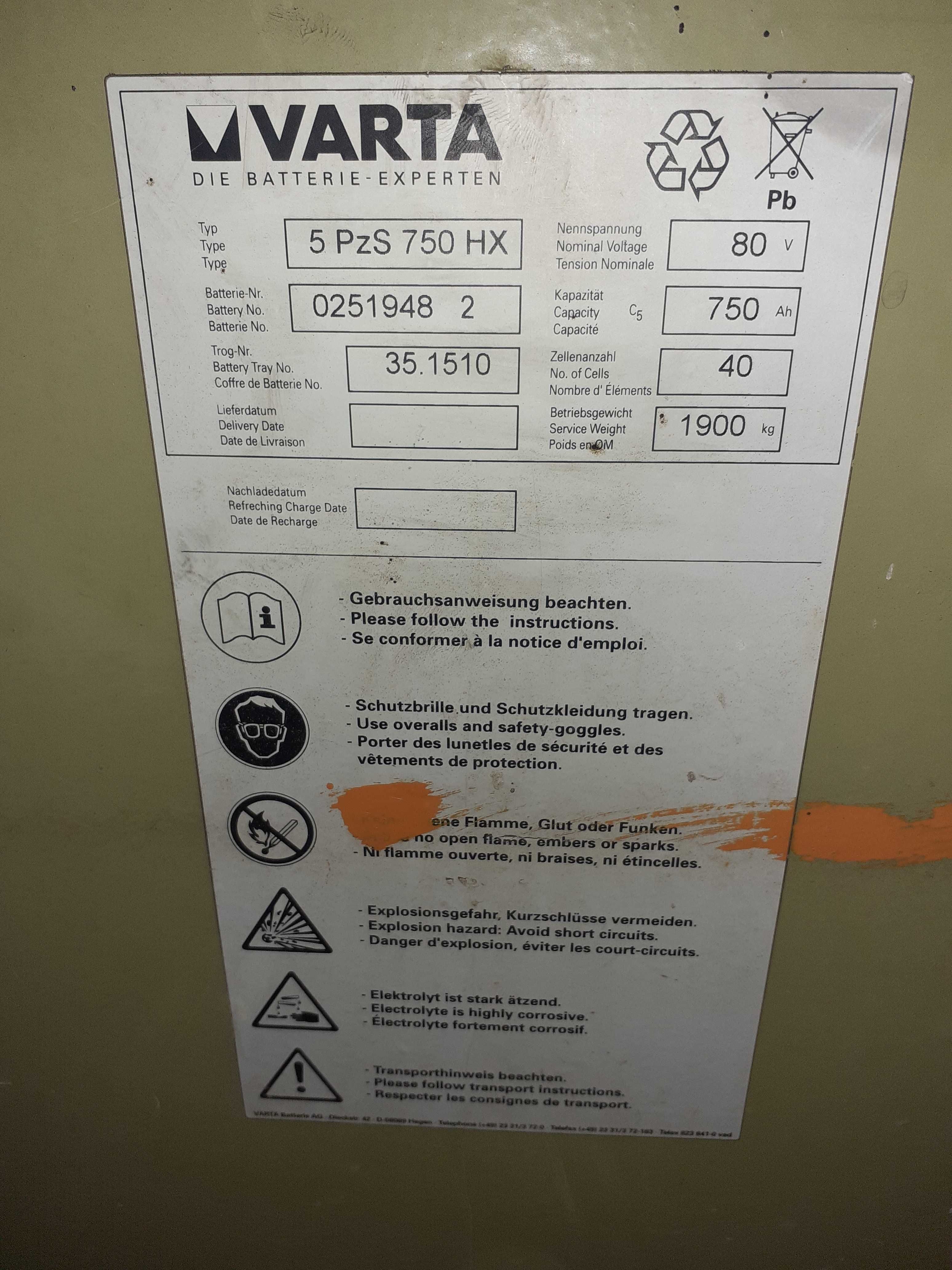 Тягова батерия за електрокар.80 волта гр. Куклен • OLX.bg