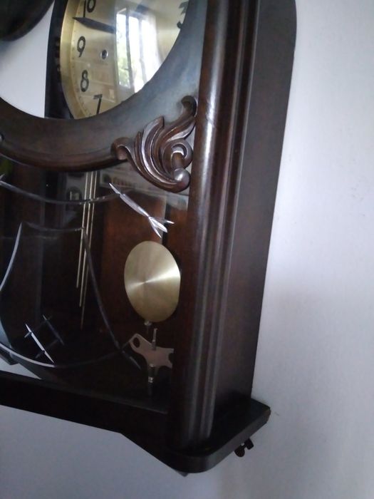 Vind ceas de perete Junghans original mecanic anii 1960