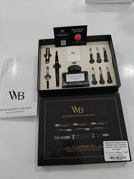 Set Pix Caligrafie Wordsworth & Black