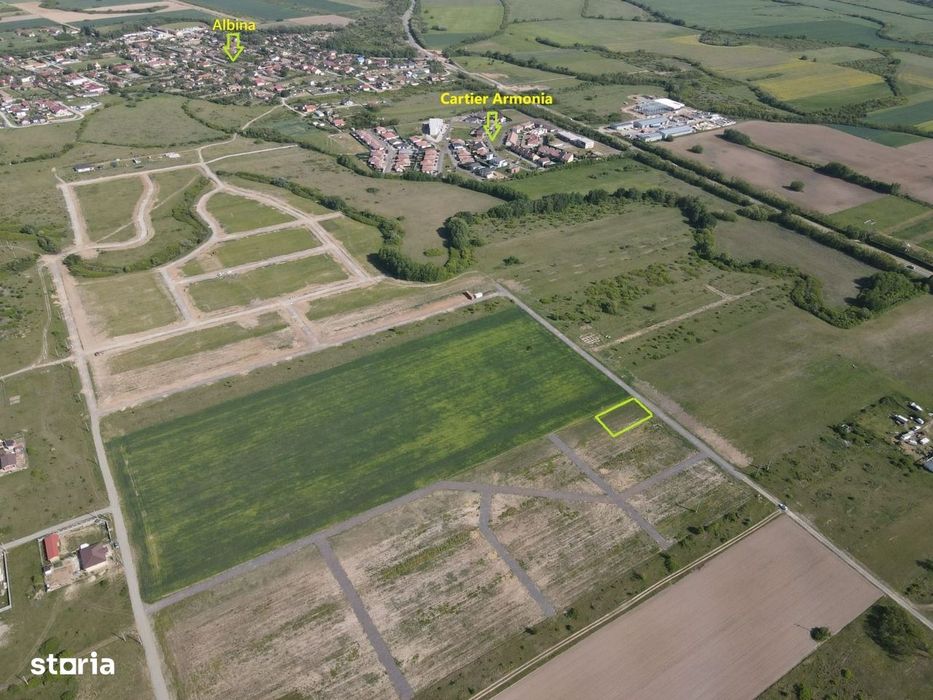 Teren intravilan in Mosnita Noua 626 mp cu PUZ finalizat
