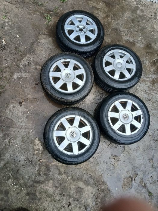 Гуми с джанти 5×112 от VW Passat