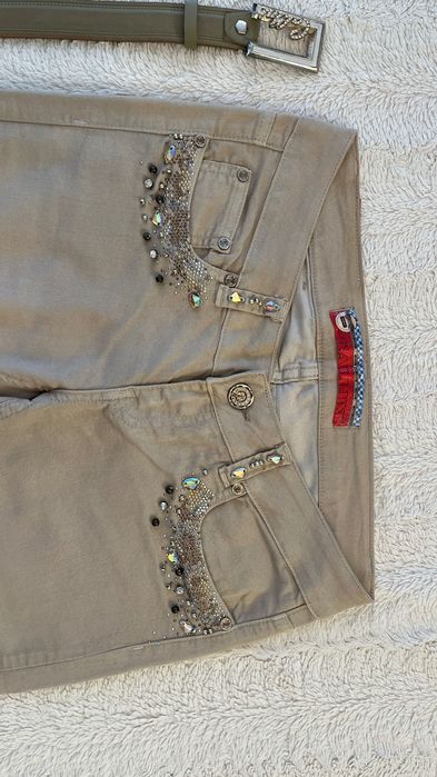 Луксозен панталон с камъни