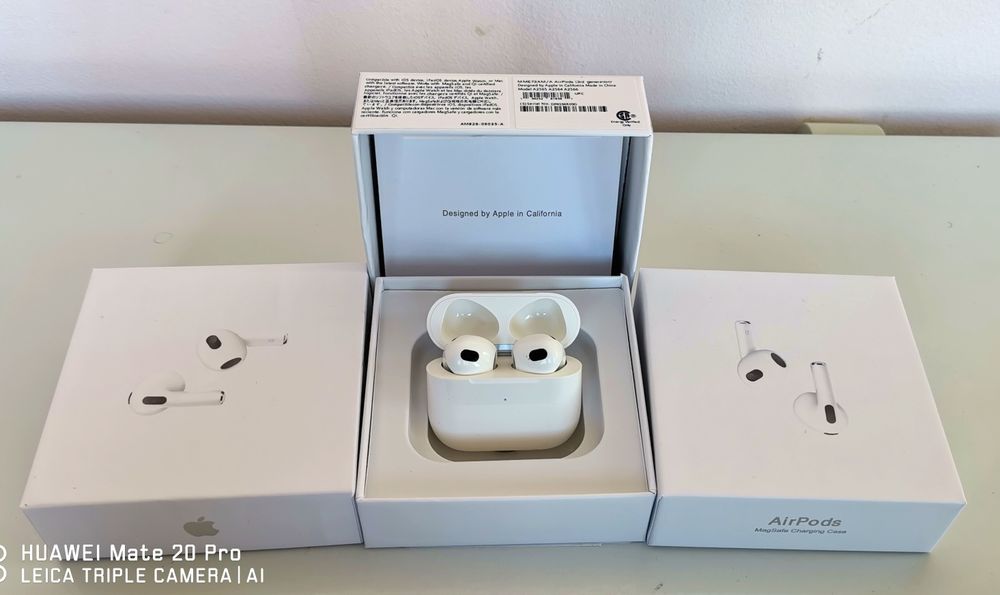 Casti wireless Airpod 3 spatial mode Bluetooth ios17.18 iPhone