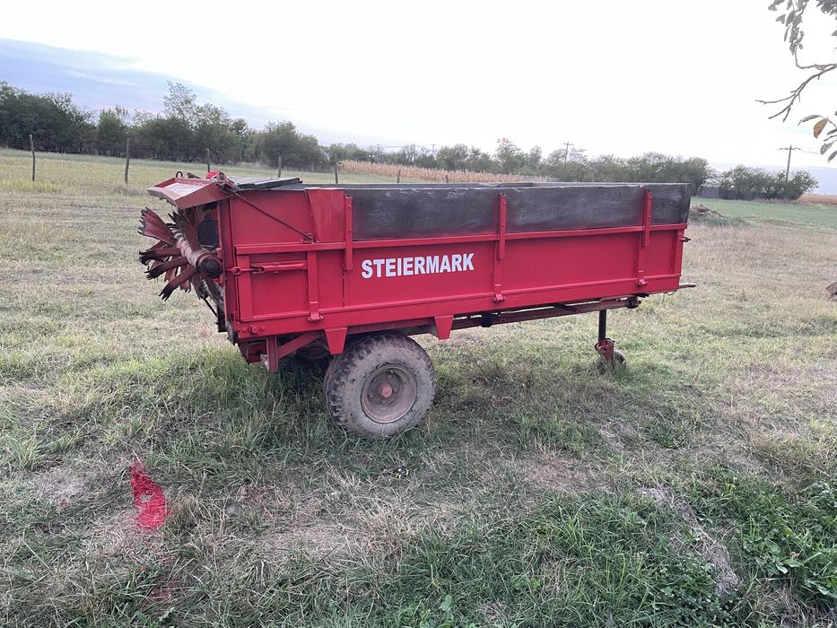 Mig gunoi de grajd remorca balegar