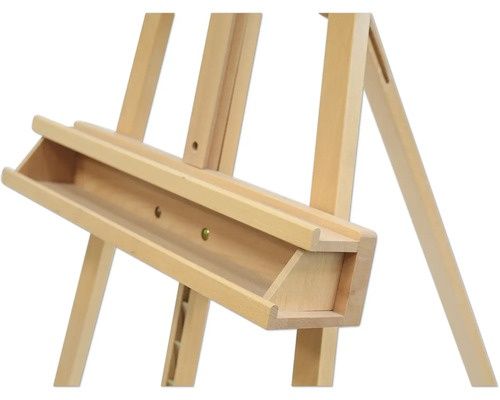 NOU - Șevalet studio - robust - din lemn de fag - 225 cm